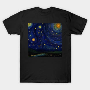 starry sky T-Shirt